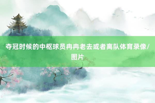 夺冠时候的中枢球员冉冉老去或者离队体育录像/图片