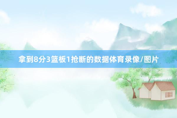 拿到8分3篮板1抢断的数据体育录像/图片