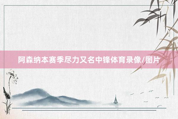 阿森纳本赛季尽力又名中锋体育录像/图片