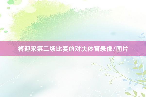 将迎来第二场比赛的对决体育录像/图片