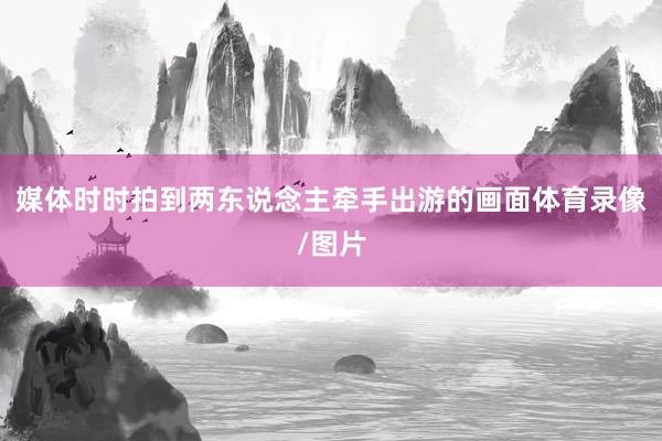 媒体时时拍到两东说念主牵手出游的画面体育录像/图片