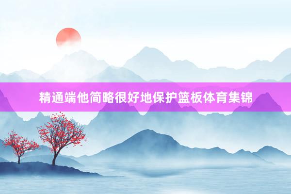 精通端他简略很好地保护篮板体育集锦