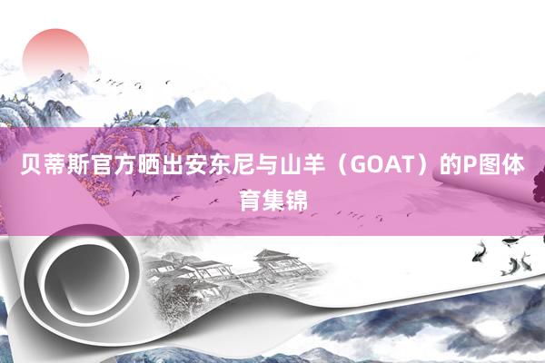 贝蒂斯官方晒出安东尼与山羊(GOAT)的P图体育集锦